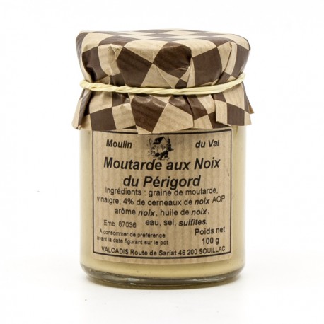 Moutarde a la Noix Moulin du Val 100g