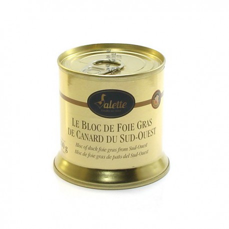 Le Bloc de Foie Gras de Canard du Sud-Ouest 200g Valette